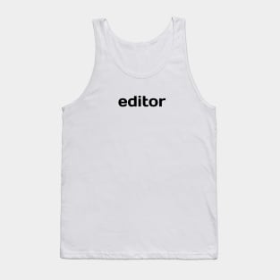 Editor Tank Top